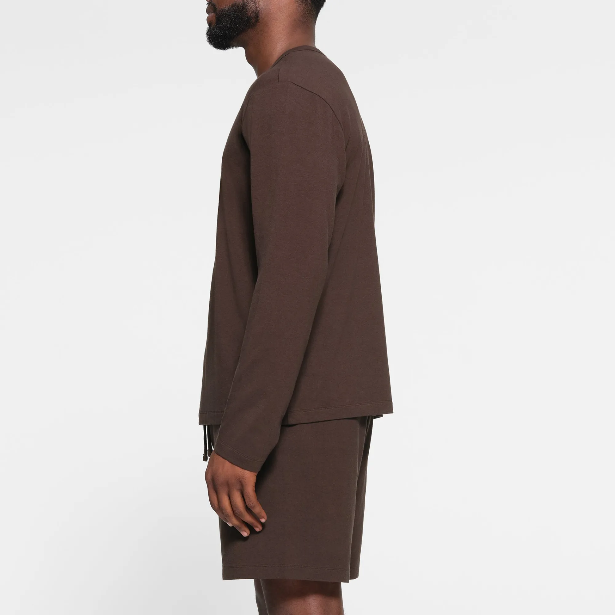 JERSEY LOUNGE MENS RELAXED LONG SLEEVE T-SHIRT |-Skims Sale