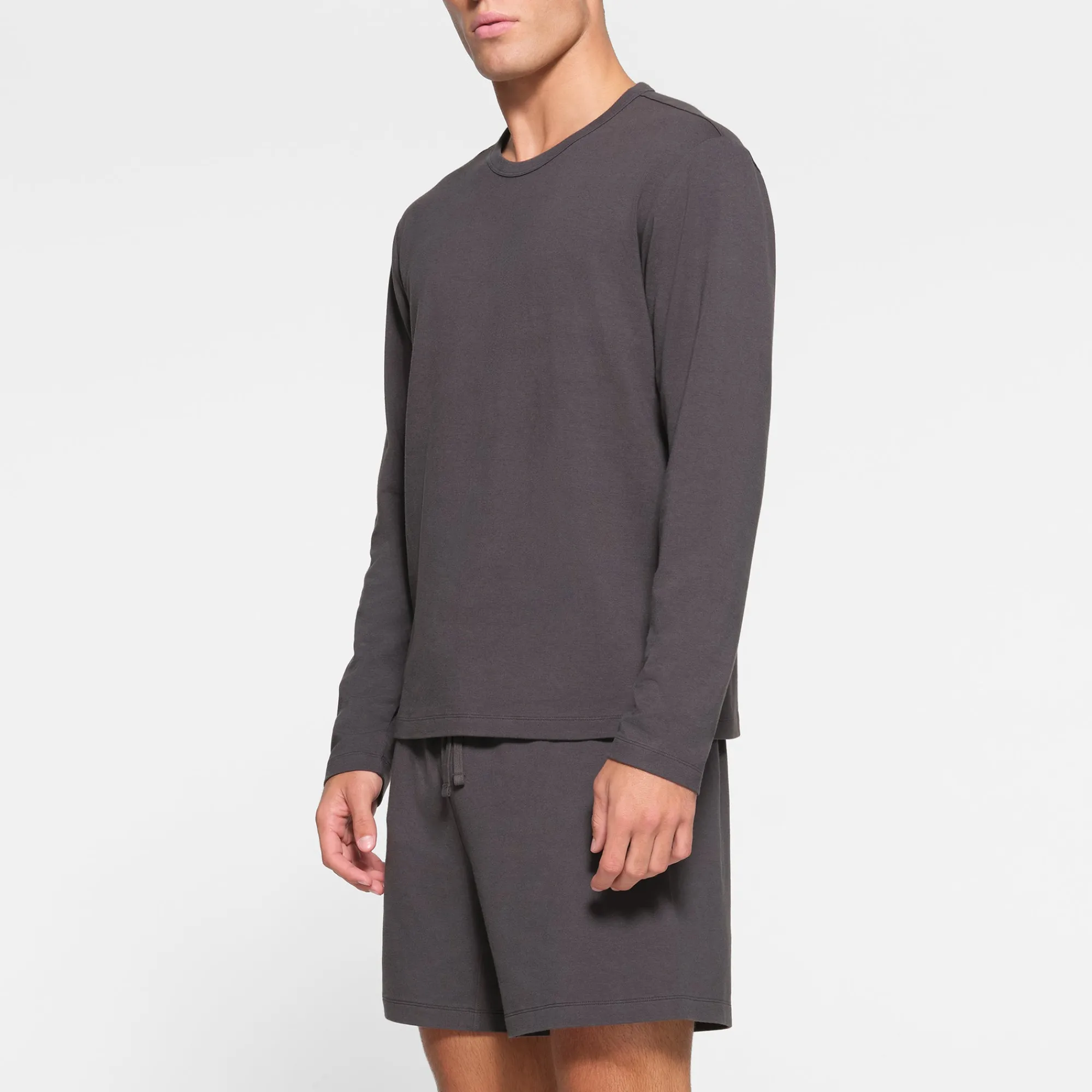 JERSEY LOUNGE MENS RELAXED LONG SLEEVE T-SHIRT |-Skims New