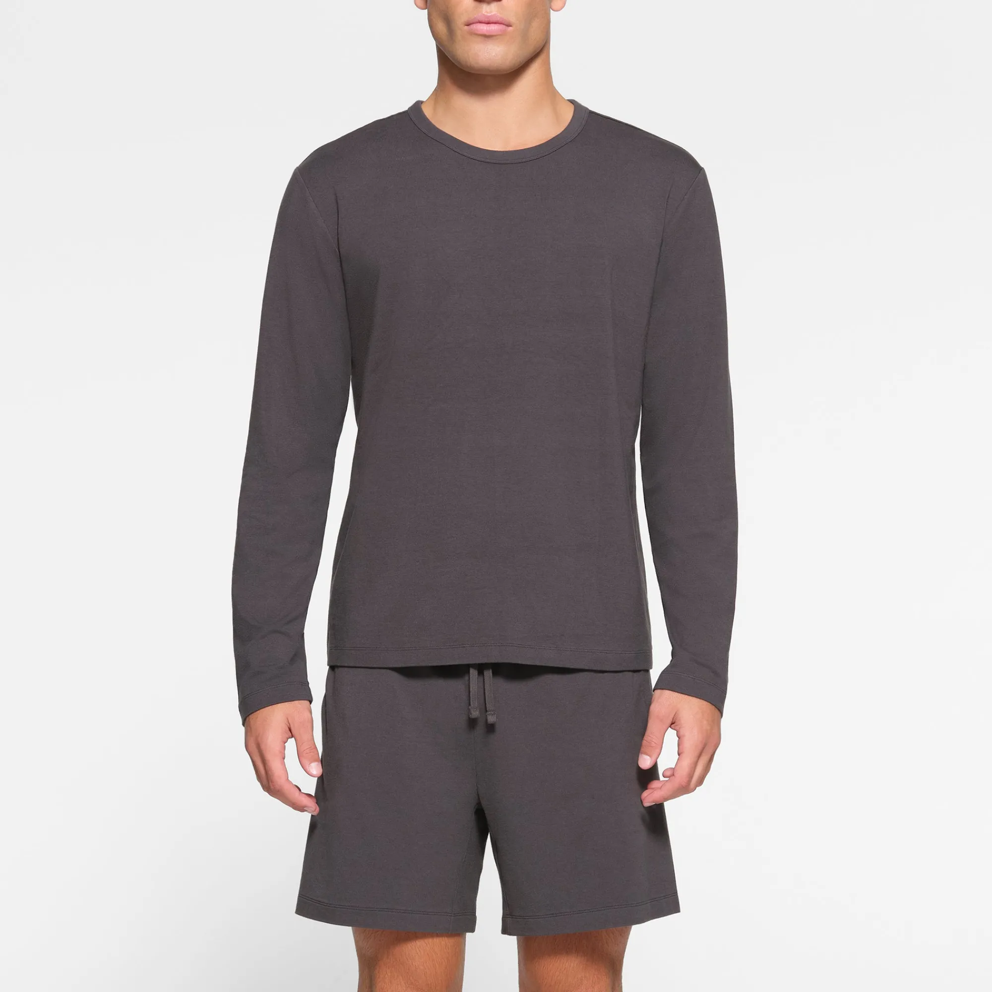 JERSEY LOUNGE MENS RELAXED LONG SLEEVE T-SHIRT |-Skims New