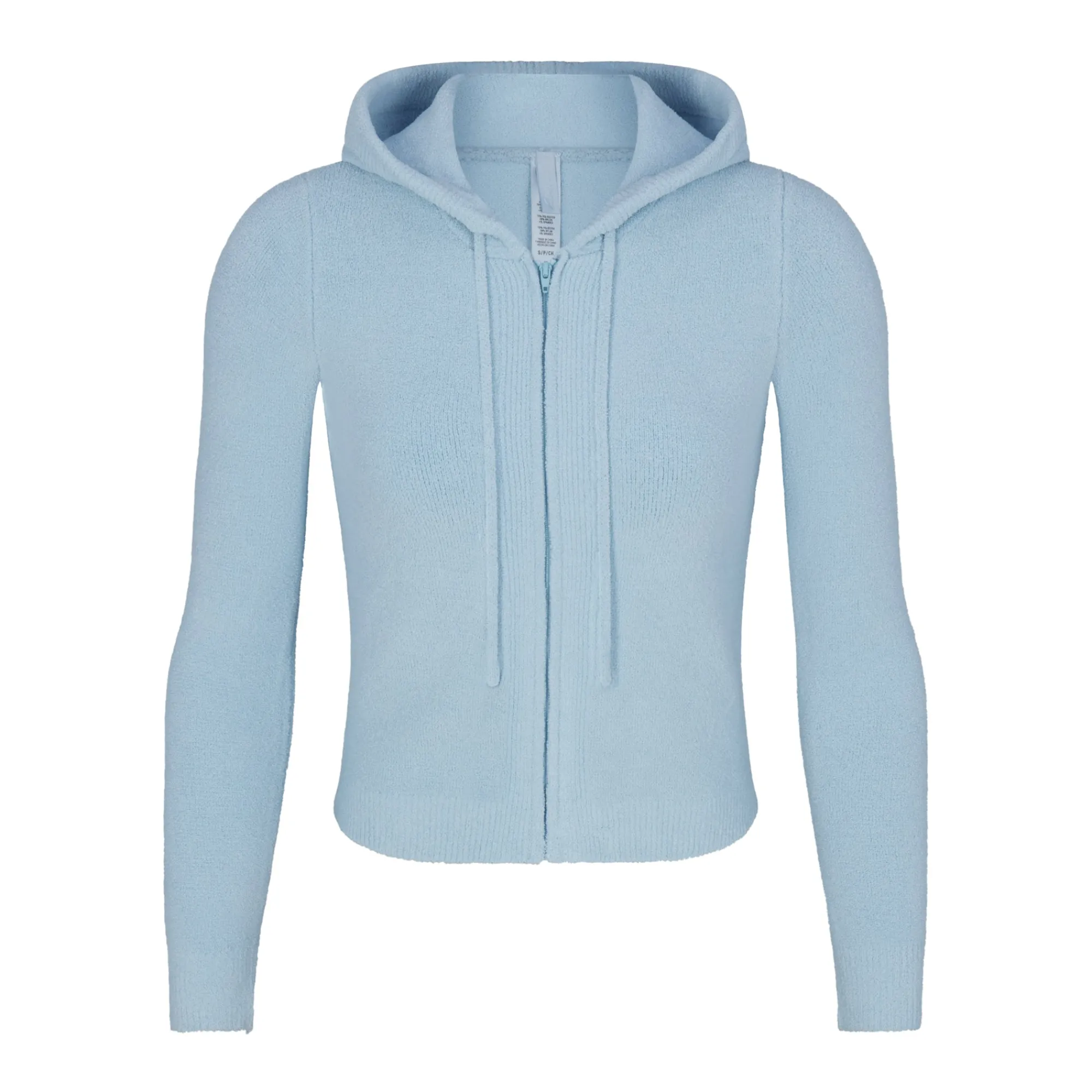 LIGHT COZY CROPPED ZIP UP HOODIE |-Skims New