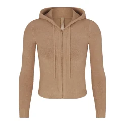 LIGHT COZY CROPPED ZIP UP HOODIE |-Skims Outlet