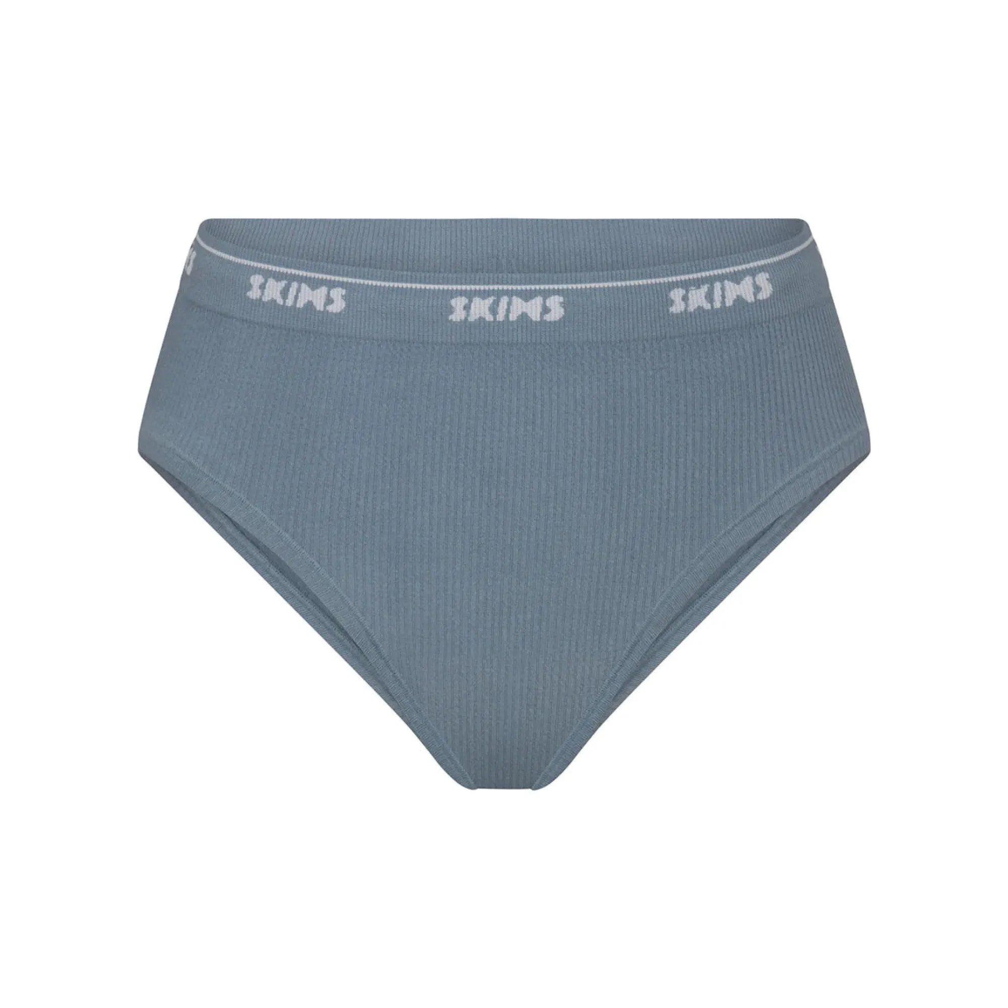 LOGO RIB HIGH LEG BIKINI |-Skims Discount