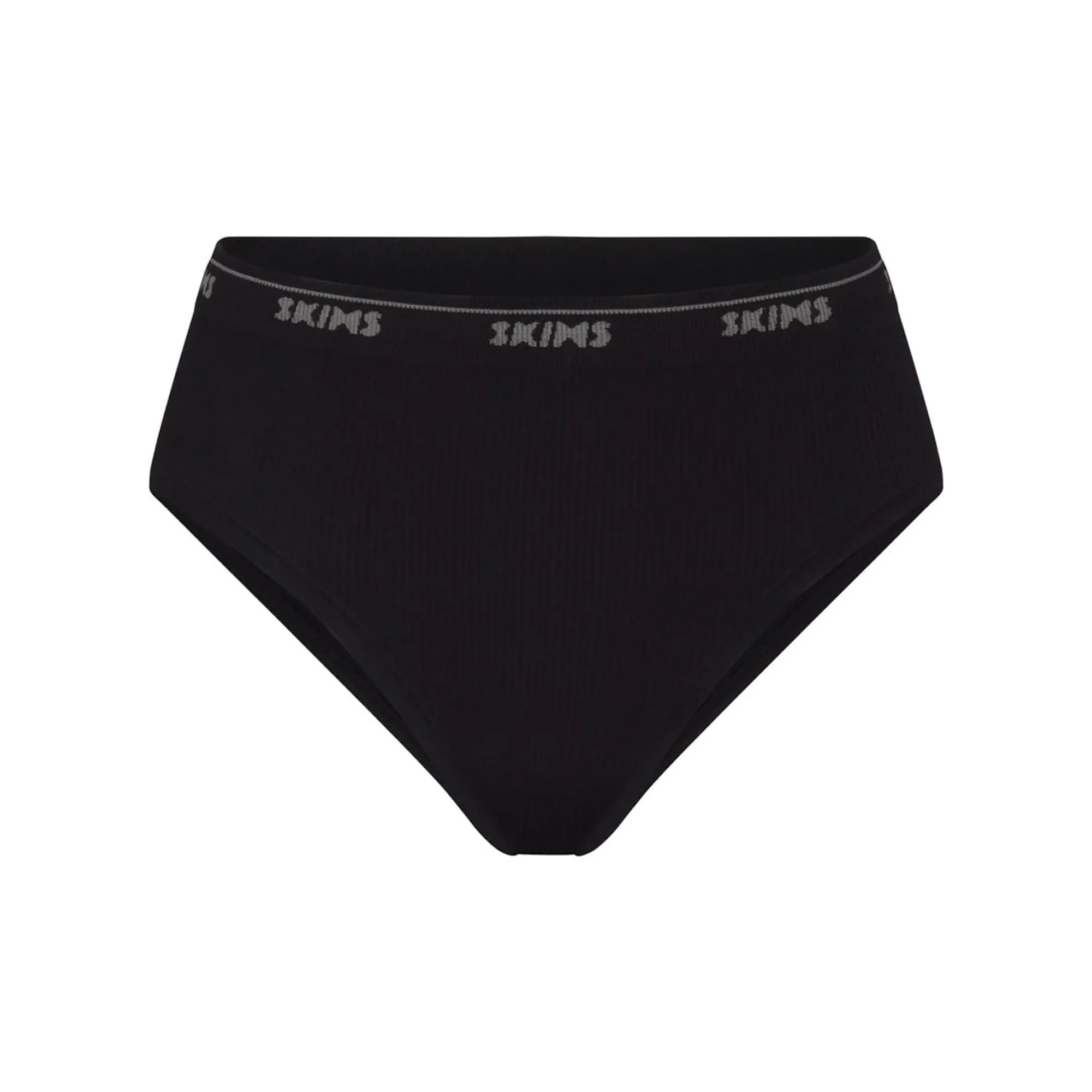 LOGO RIB HIGH LEG BIKINI |-Skims Outlet