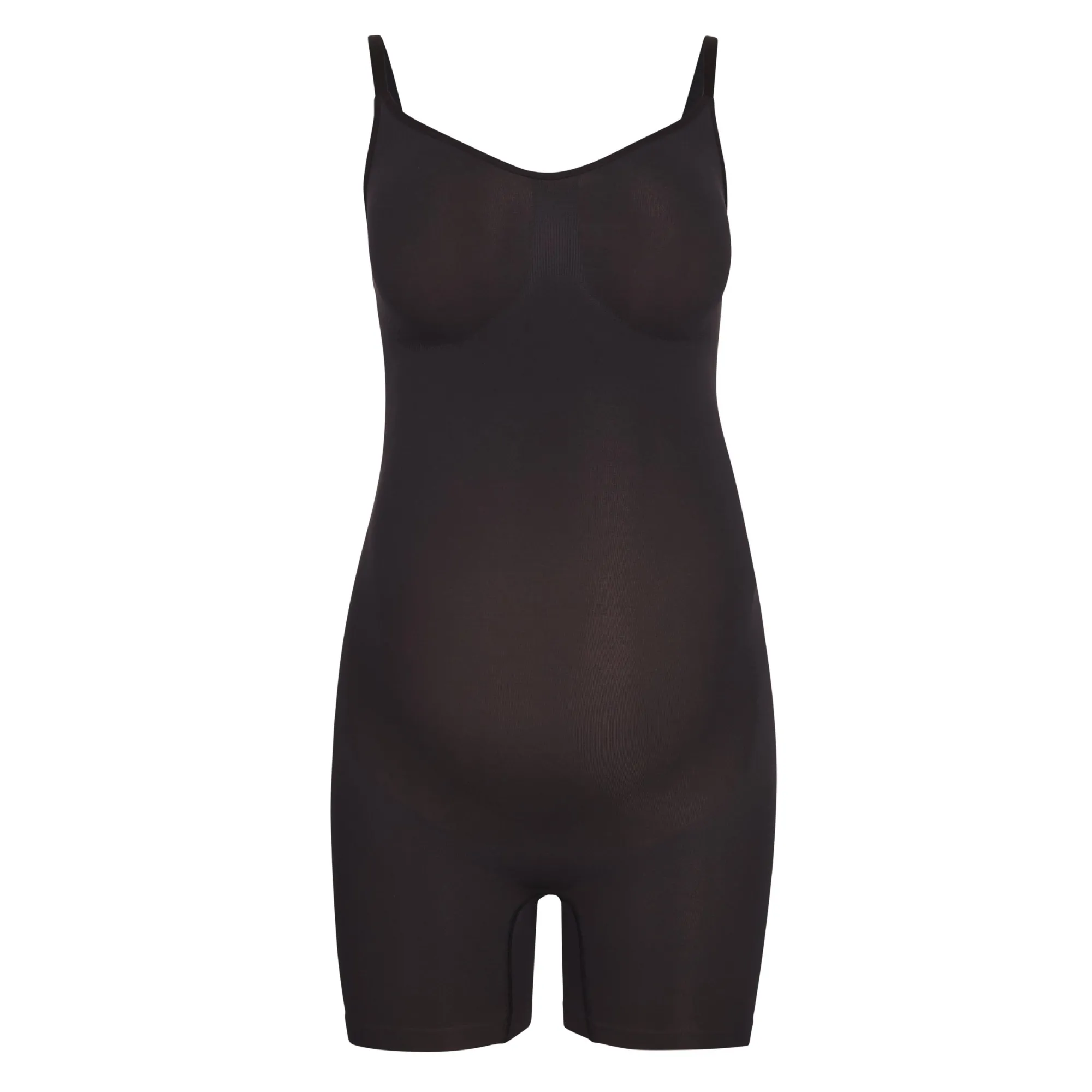 MATERNITY SCULPTING BODYSUIT MID THIGH |-Skims New