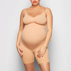 MATERNITY SCULPTING BODYSUIT MID THIGH |-Skims Discount