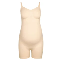 MATERNITY SCULPTING BODYSUIT MID THIGH |-Skims Hot