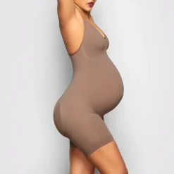 MATERNITY SCULPTING BODYSUIT MID THIGH |-Skims Sale