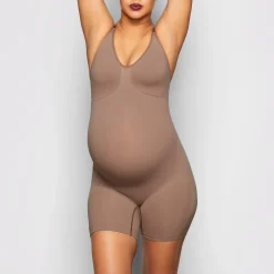 MATERNITY SCULPTING BODYSUIT MID THIGH |-Skims Sale
