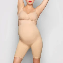 MATERNITY SCULPTING SHORT MID THIGH |-Skims Best