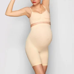 MATERNITY SCULPTING SHORT MID THIGH |-Skims New