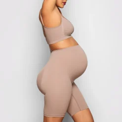 MATERNITY SCULPTING SHORT MID THIGH |-Skims New