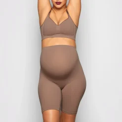 MATERNITY SCULPTING SHORT MID THIGH |-Skims Fashion
