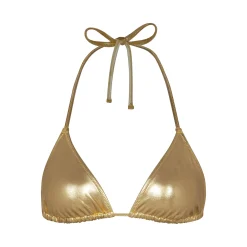 METALLIC SWIM TRIANGLE TOP |-Skims Fashion