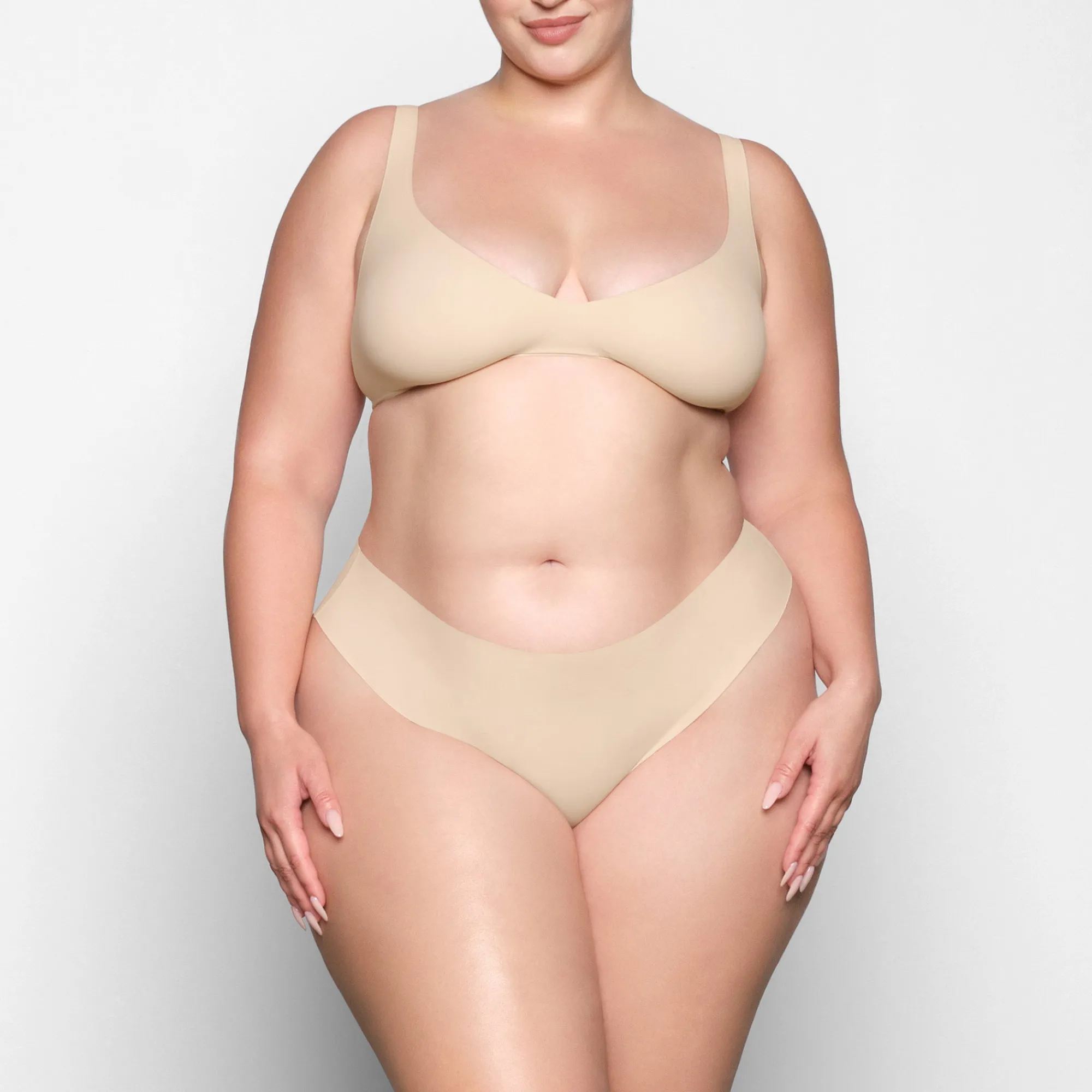 NAKED PLUNGE BRALETTE |-Skims New