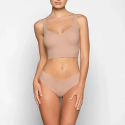 NAKED PLUNGE LONGLINE BRALETTE |-Skims Online