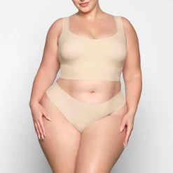 NAKED PLUNGE LONGLINE BRALETTE |-Skims Clearance