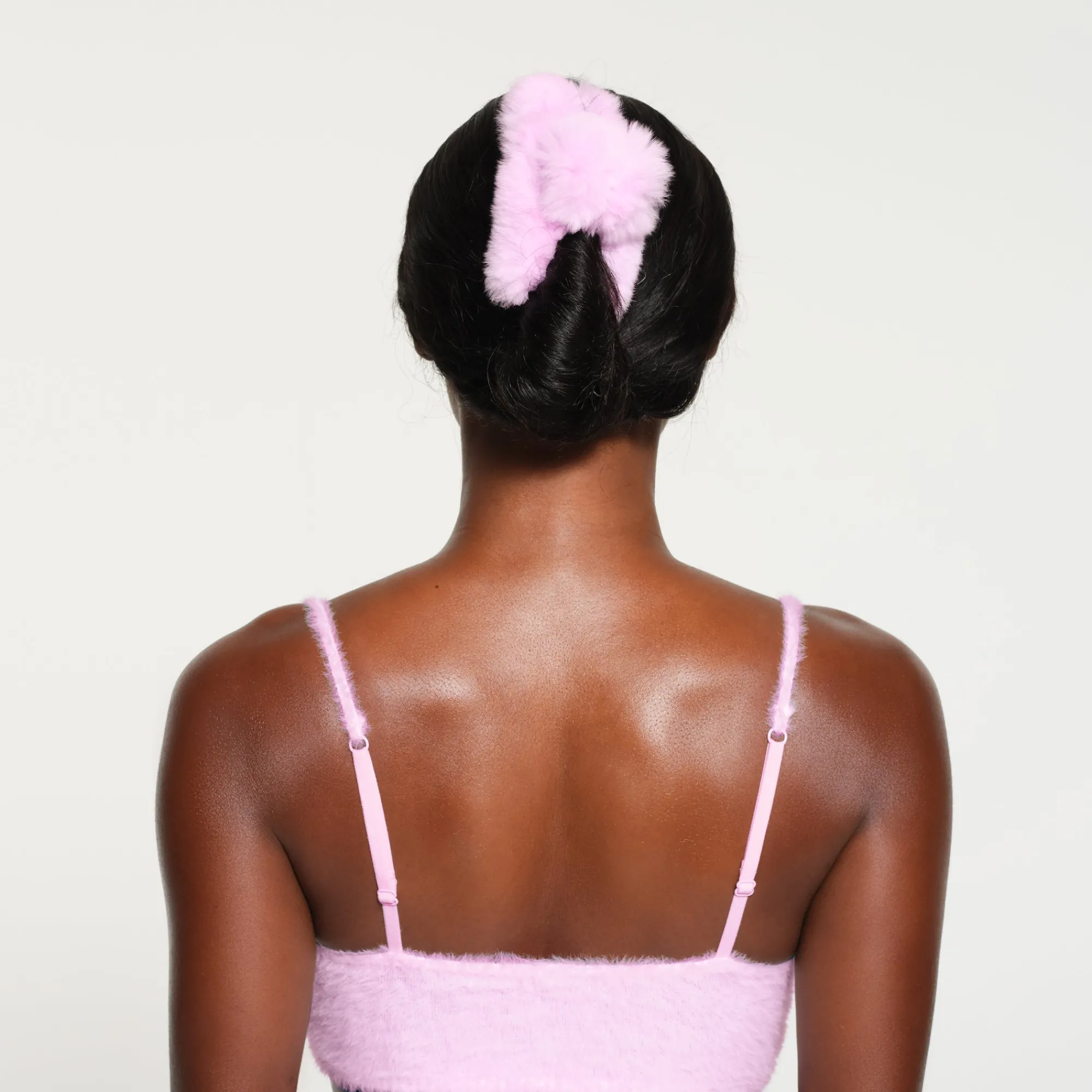 PLUSH HAIR CLIP | BABY PINK-Skims New