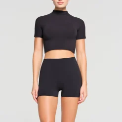 RAW EDGE CROPPED T-SHIRT |-Skims Clearance