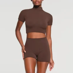RAW EDGE CROPPED T-SHIRT |-Skims New