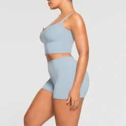 RAW EDGE SLIT FRONT CROPPED CAMI |-Skims Clearance