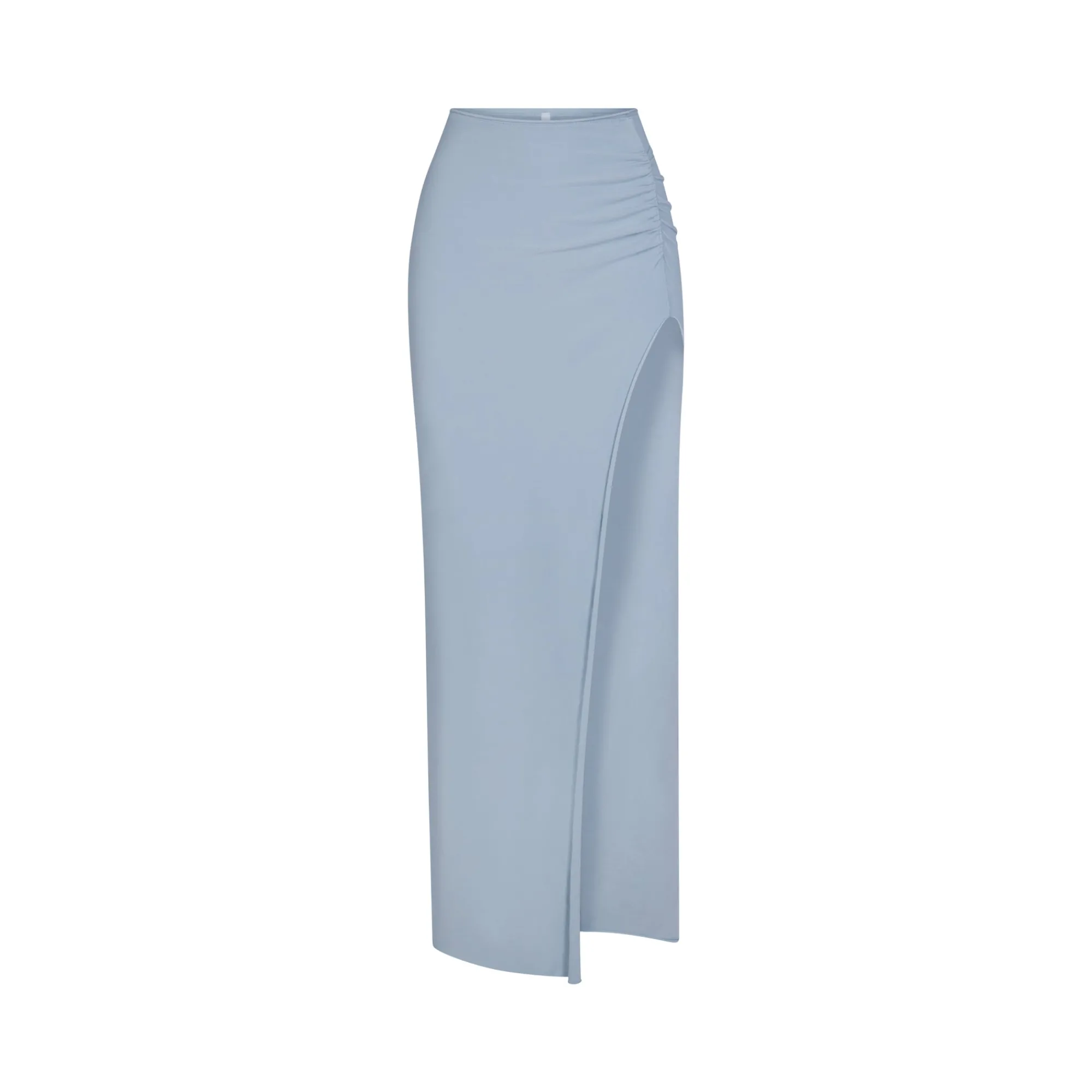 RAW EDGE SLIT LONG SKIRT |-Skims Outlet