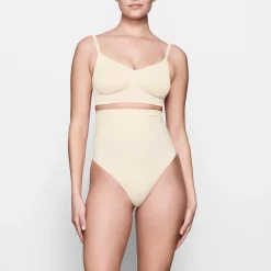 SEAMLESS SCULPT HIGH-WAISTED THONG |-Skims Outlet