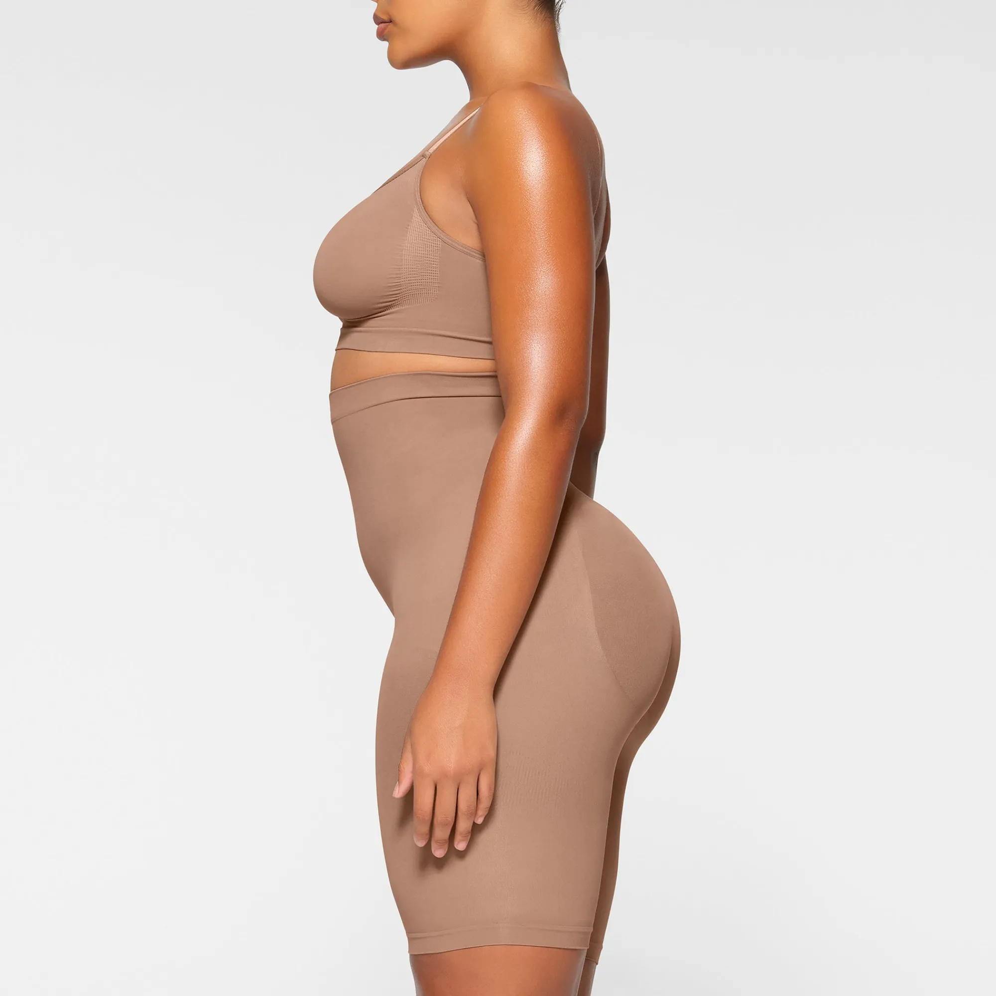 SEAMLESS SCULPT HIGH-WAISTED ABOVE THE KNEE SHORT |-Skims Sale
