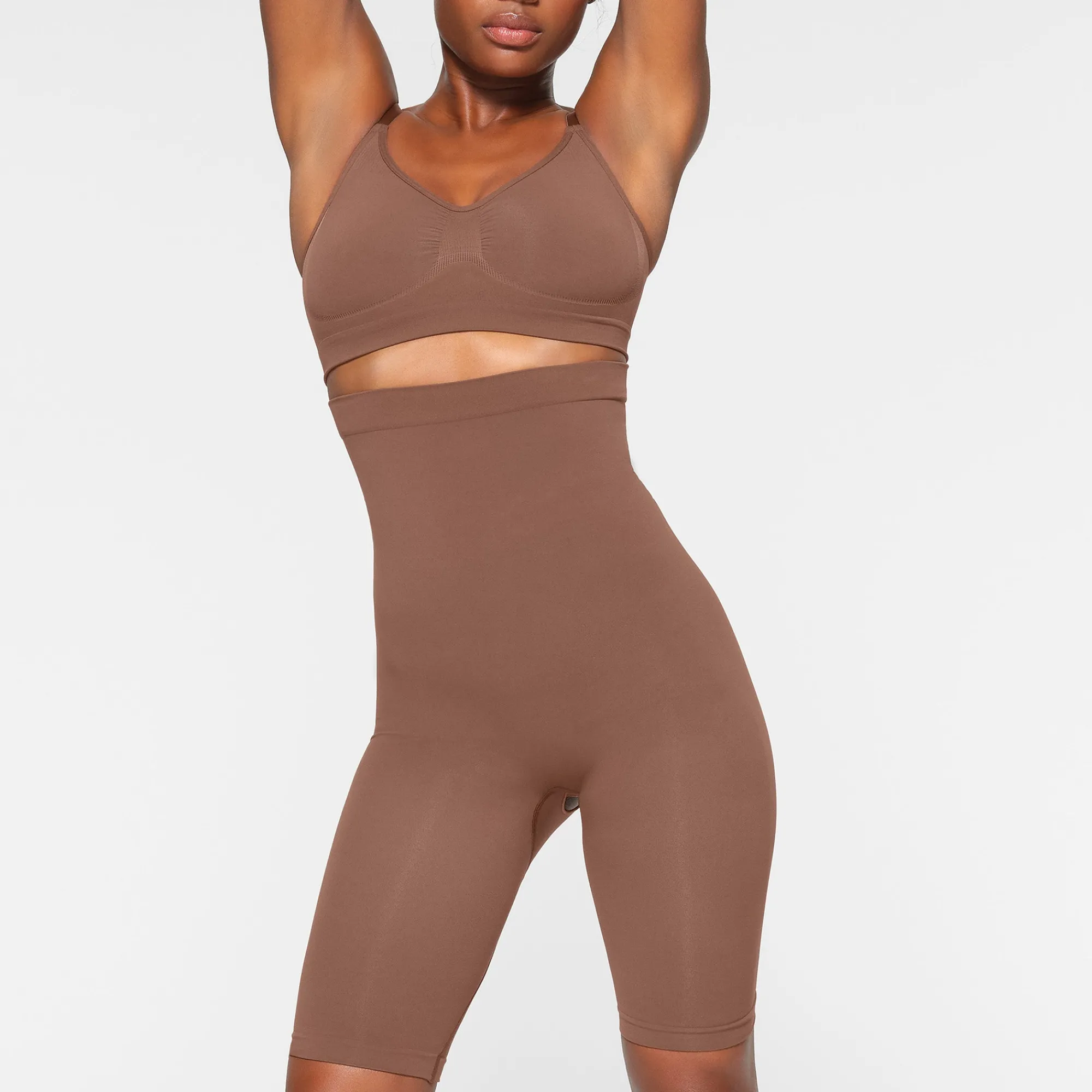 SEAMLESS SCULPT HIGH-WAISTED ABOVE THE KNEE SHORT |-Skims Sale