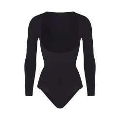 SEAMLESS SCULPT LONG SLEEVE OPEN BUST BRIEF BODYSUIT |-Skims Outlet