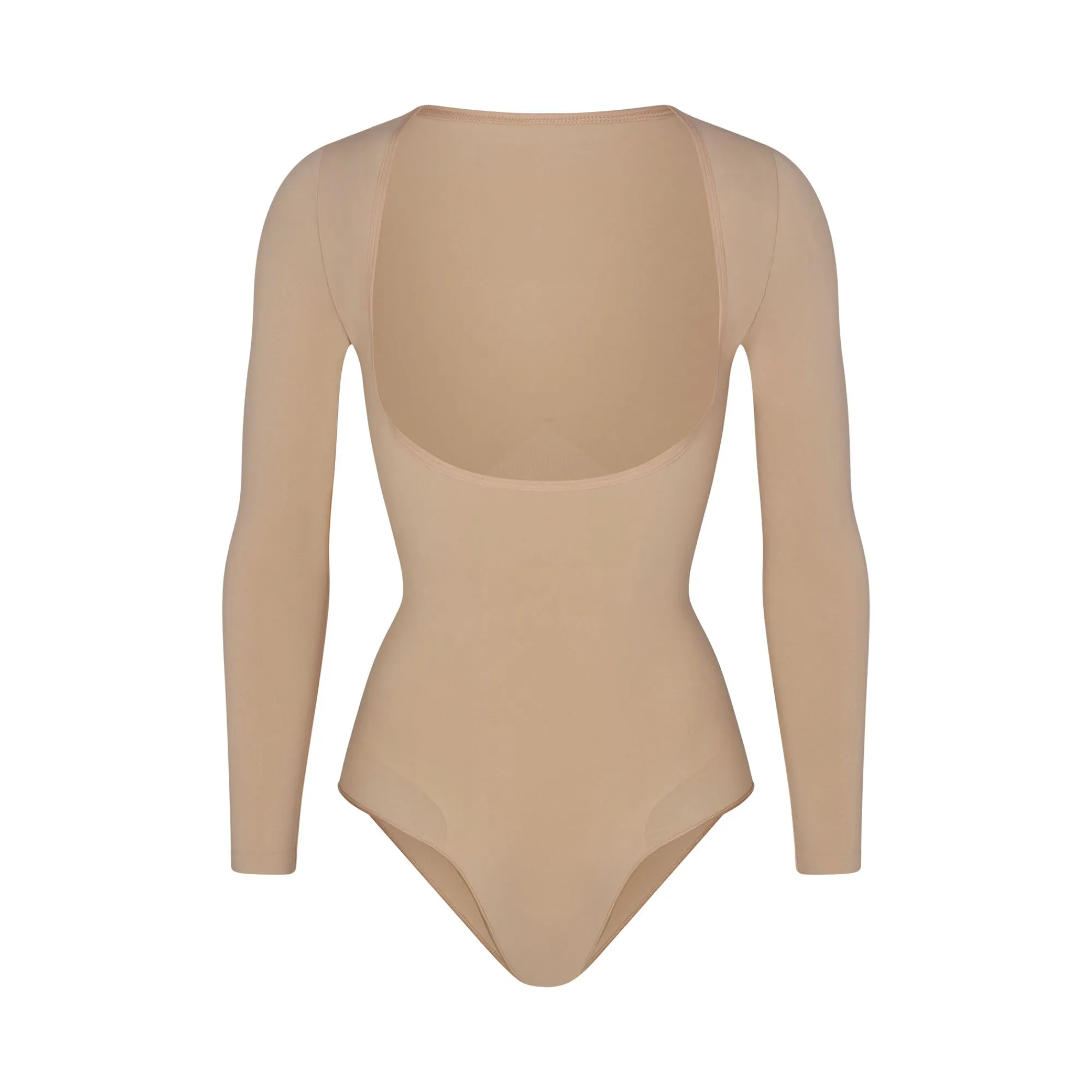 SEAMLESS SCULPT LONG SLEEVE OPEN BUST BRIEF BODYSUIT |-Skims Online