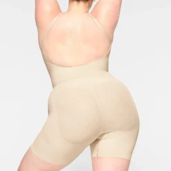 SEAMLESS SCULPT LOW BACK MID THIGH BODYSUIT |-Skims Fashion