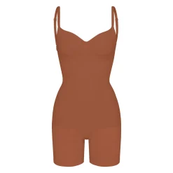SEAMLESS SCULPT LOW BACK MID THIGH BODYSUIT |-Skims New