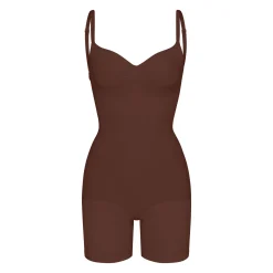 SEAMLESS SCULPT LOW BACK MID THIGH BODYSUIT |-Skims Hot