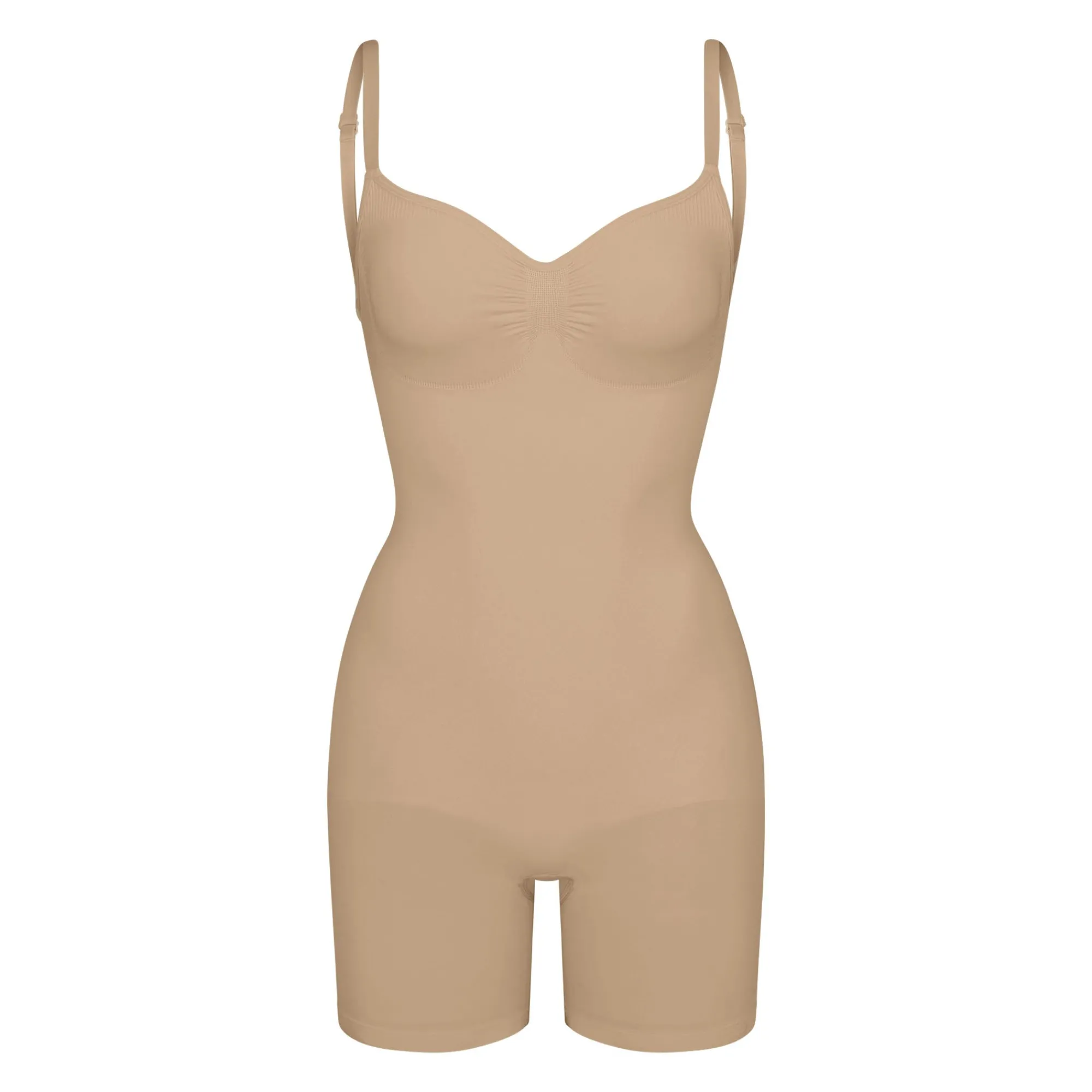SEAMLESS SCULPT LOW BACK MID THIGH BODYSUIT |-Skims Clearance