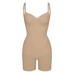SEAMLESS SCULPT LOW BACK MID THIGH BODYSUIT |-Skims Clearance