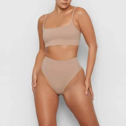 SEAMLESS SCULPT MID WAIST THONG |-Skims Outlet