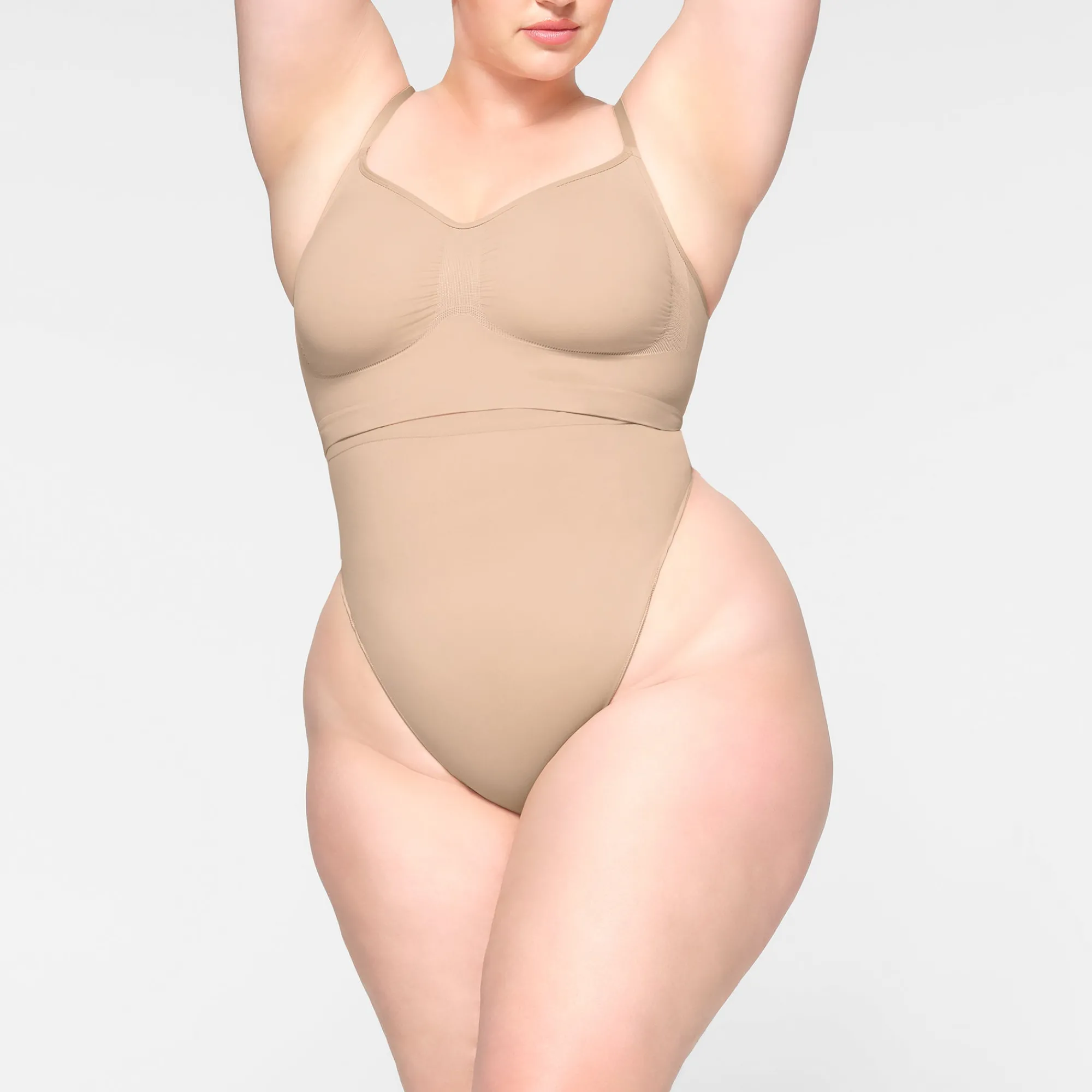 SEAMLESS SCULPT MID WAIST THONG |-Skims Fashion