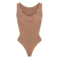 SEAMLESS SCULPT SCOOP NECK THONG BODYSUIT |-Skims Outlet