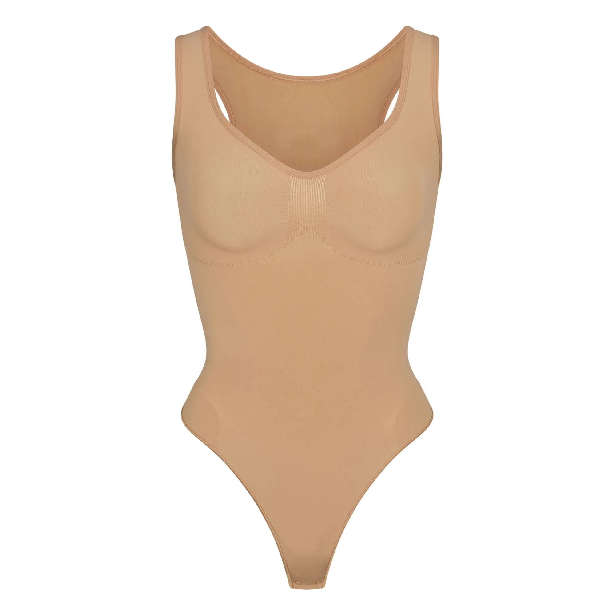 SEAMLESS SCULPT SCOOP NECK THONG BODYSUIT |-Skims New