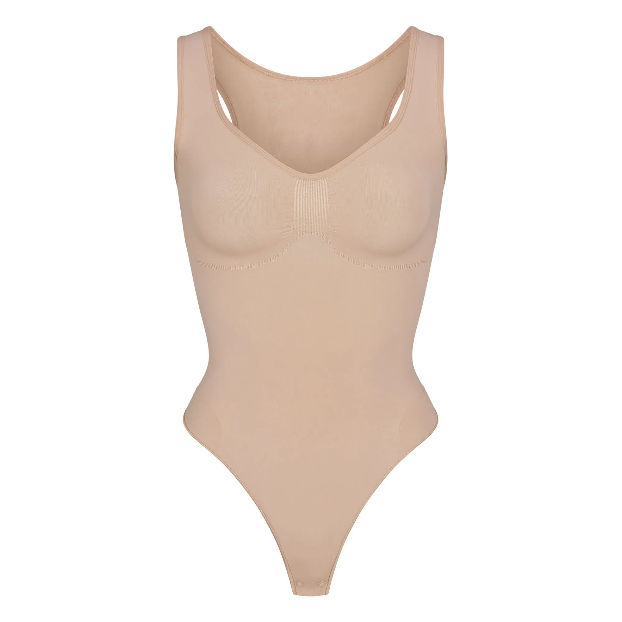 SEAMLESS SCULPT SCOOP NECK THONG BODYSUIT |-Skims Online