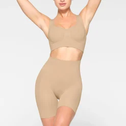 SEAMLESS SCULPT SCOOP PLUNGE BRALETTE |-Skims New