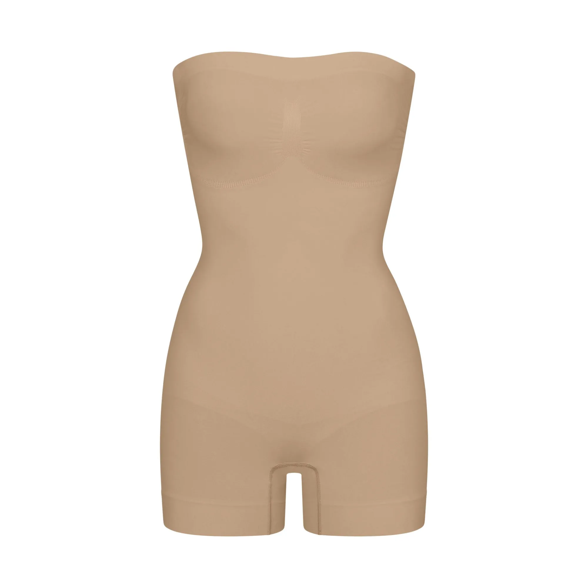 SEAMLESS SCULPT STRAPLESS SHORTIE BODYSUIT |-Skims Hot