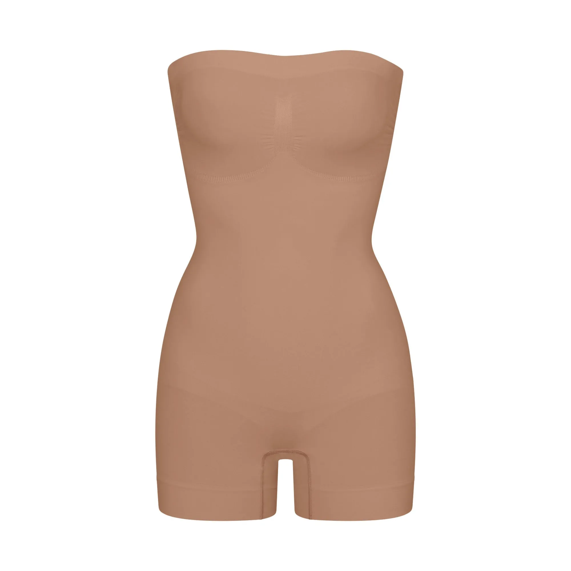 SEAMLESS SCULPT STRAPLESS SHORTIE BODYSUIT |-Skims Hot
