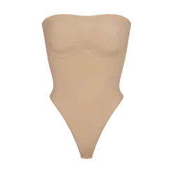 SEAMLESS SCULPT STRAPLESS THONG BODYSUIT |-Skims Clearance