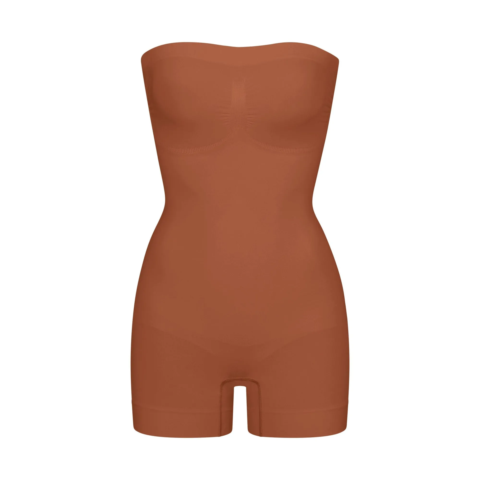 SEAMLESS SCULPT STRAPLESS SHORTIE BODYSUIT |-Skims Best