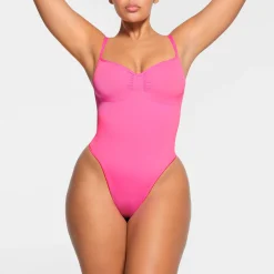 SEAMLESS SCULPT THONG BODYSUIT | SUGAR-Skims Online