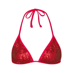 SEQUIN TRIANGLE BIKINI TOP |-Skims Online