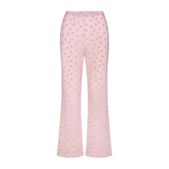 SHEER VELVET STRAIGHT LEG PANT | BABY PINK-Skims Discount