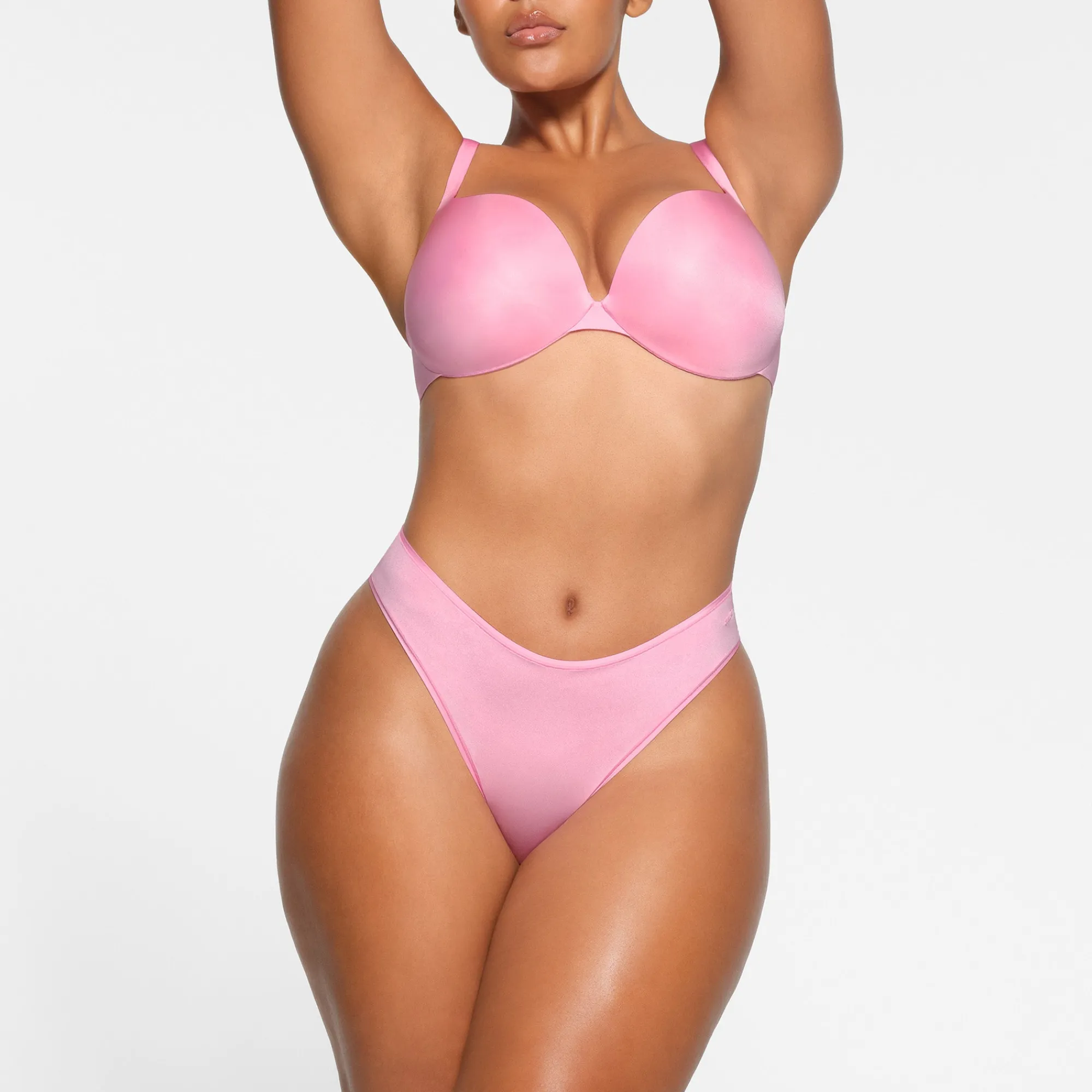 SHINE FOUNDATIONS THONG | BUBBLE GUM-Skims Discount