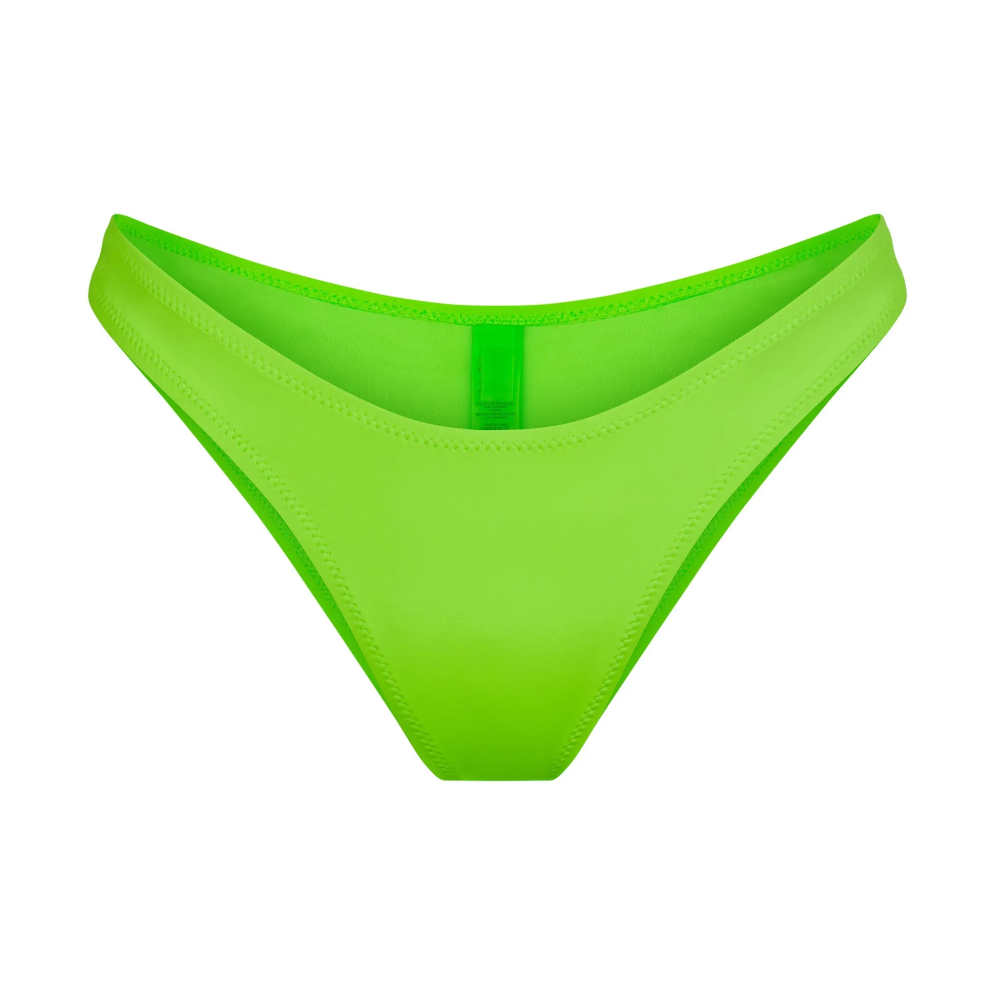 SIGNATURE SWIM CHEEKY TANGA BOTTOMS | NEON GREEN-Skims New